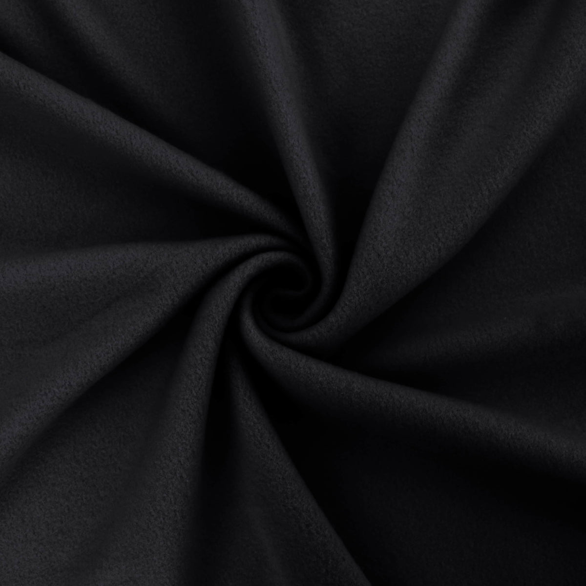 soft and smooth polar fleece kids craft fabric Black