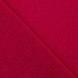 soft and  smooth polar fleece kids craft fabric Red