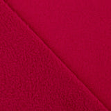 soft and smooth polar fleece kids craft fabric Red