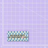 SEA OF DOTS - Sewing Labels Tags for Clothes