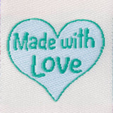 MADE WITH LOVE - Sewing Labels Tags for Clothes