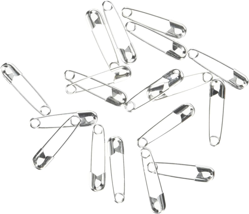 Prym Safety Pins with Coil No. 0, Silver, 27 mm - 085441
