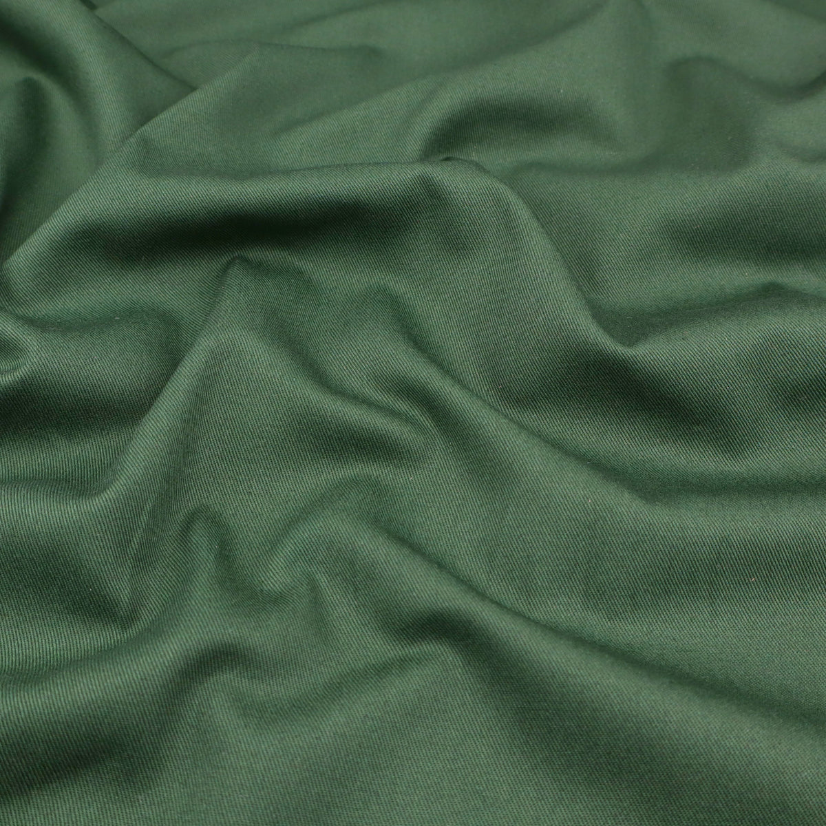 100% Cotton Drill Heavyweight Twill for Workwear, Uniforms & Beanbags Fabric - Bottle
