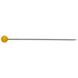 Prym Plastic-Headed Pins V2A 0.65x45mm in Gold Colour - 028485