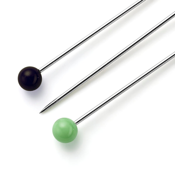 Prym Glass-headed Pins No. 9: Assorted Colours 0.60 x 30 mm - 029265