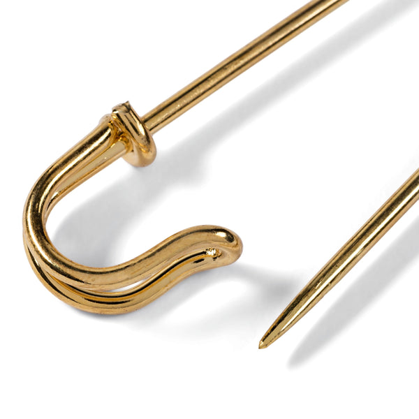 Prym Kilt Pin: Antique Brass Lacquered 76mm for Crafting - 071602