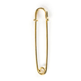 Prym Kilt Pin: Antique Brass Lacquered 76mm for Crafting - 071602