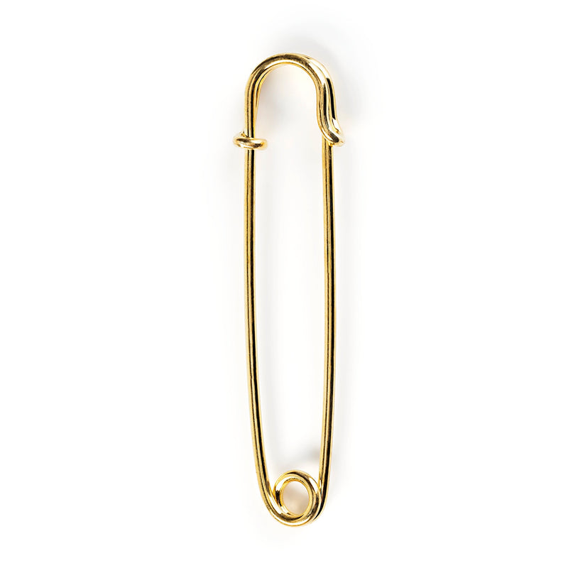 Prym Kilt Pin: Antique Brass Lacquered 76mm for Crafting - 071602