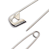 Prym Safety Pins: Silver Coil No. 0-3 in 27/38/50 mm Sizes - 085120