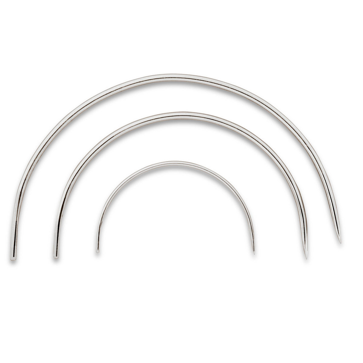 Prym Curved Upholstery Needles Set - Sizes 2, 4, 5 - 131350