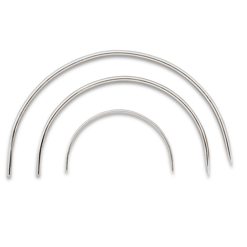 Prym Curved Upholstery Needles Set - Sizes 2, 4, 5 - 131350