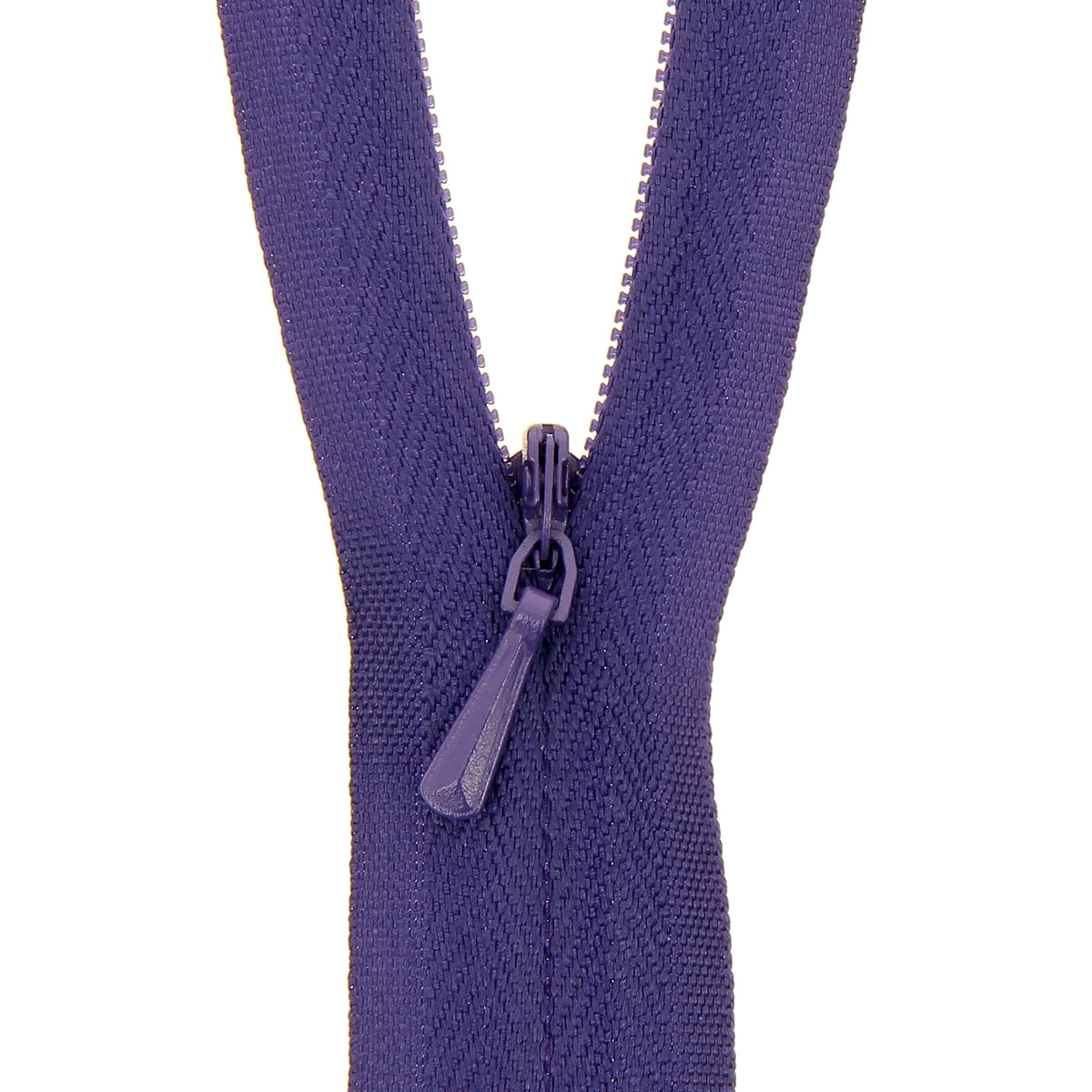 Milward Concealed Zip Closed End 25cm – Deep Purple