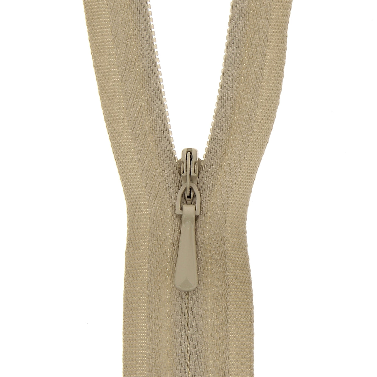 Milward Concealed Zip Closed End 25cm – Fawn
