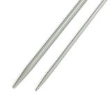 Prym Straight Cable-Stitch Pins: Alu 2.50 + 4.00 mm Pearl-Grey - 191105