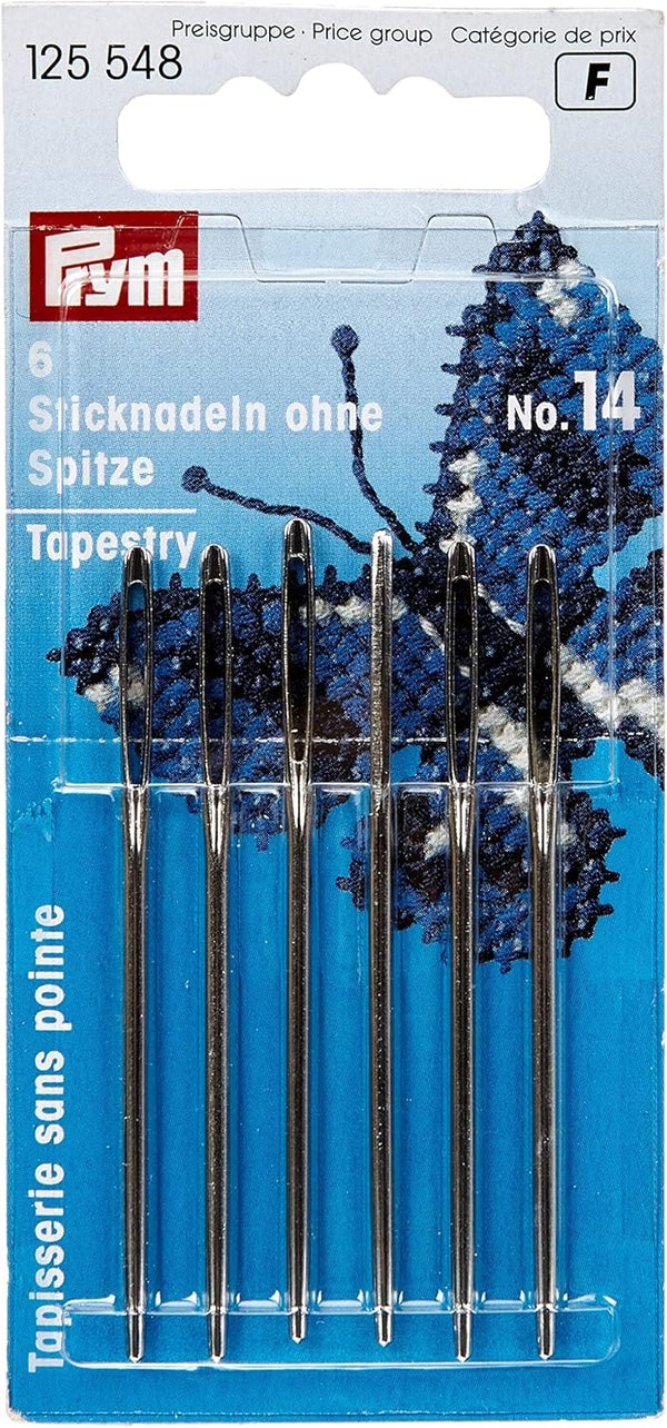 Prym Tapestry Needles No. 14: Perfect for Embroidery Projects - 125548