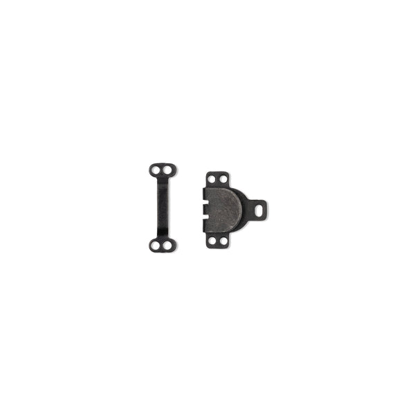 Prym Trouser & Skirt Hooks/Bars Brass 9.5mm Black Essentials - 265241