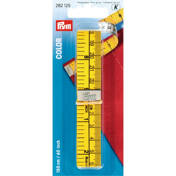 Prym Tape Measure: Colourful 150cm/60in for Accurate Measuring - 282125