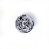 Prym Sew-On Snap Fasteners: Brass 9mm in Silver Colour - 341244
