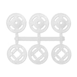 Prym Sew-On Snap Fasteners: 13mm Transparent Plastic - 347161