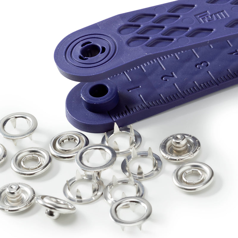 Prym Non-Sew Fasteners for Jersey, 10mm, Si-Col - 390107