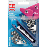 Prym Non-Sew Fasteners for Jersey, 10mm, Si-Col - 390107