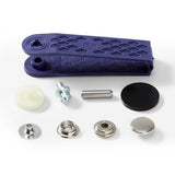 Prym Non-Sew Fast Sport 15mm Br/Si-Col - 390201