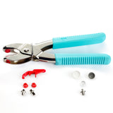 Prym Vario Pliers Mint with Piercing and Colour Snaps Tools - 390901