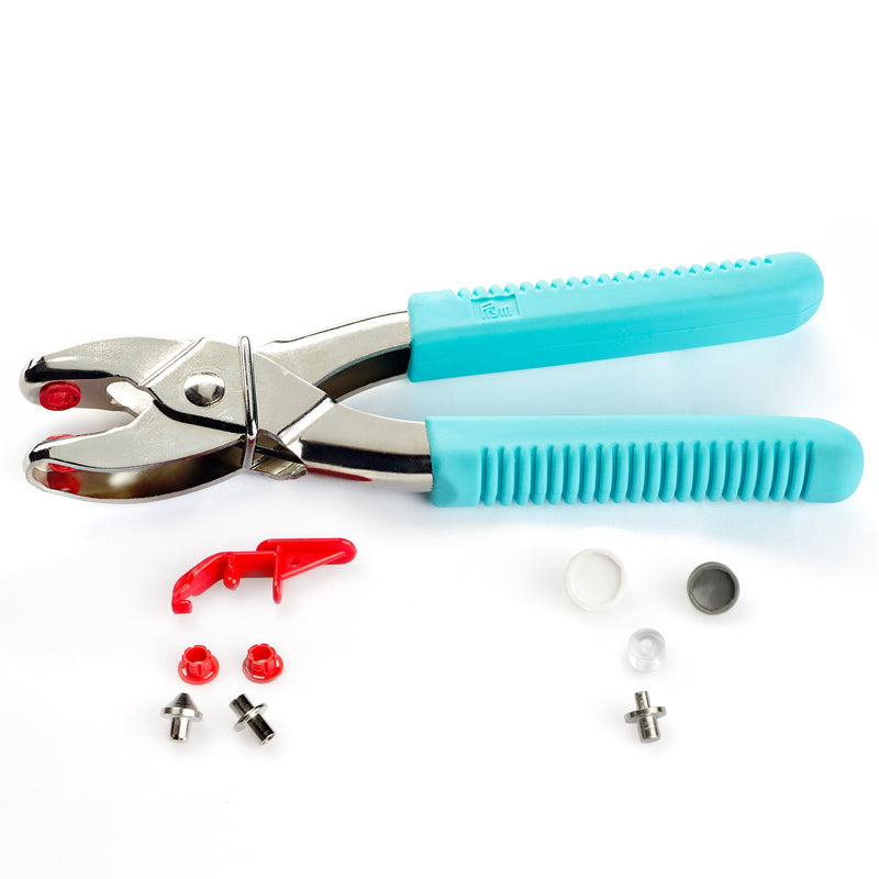 Prym Vario Pliers Mint with Piercing and Colour Snaps Tools - 390901