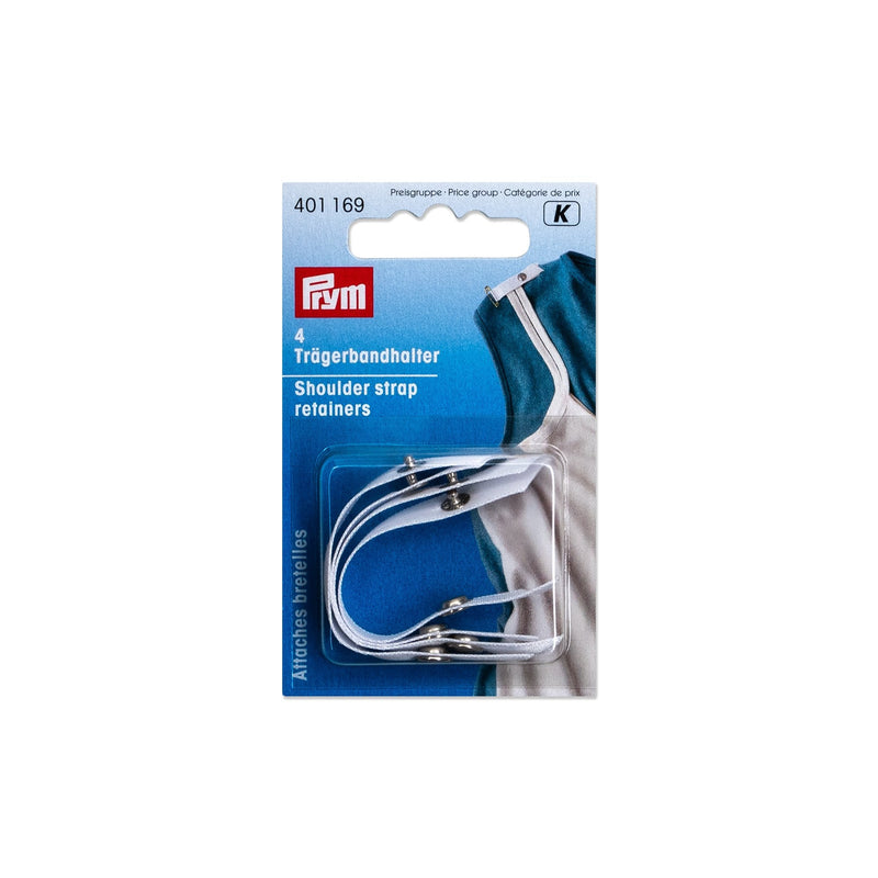 Prym Shoulder Strap Retainers White: Secure and Stylish Solution - 401169