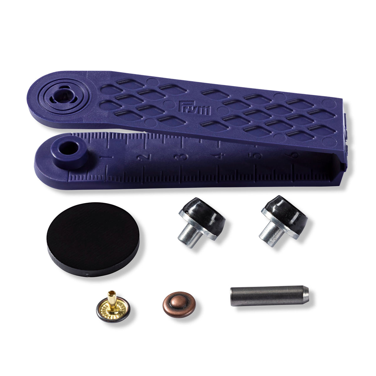 Prym Rivets Brass 9mm Antique Copper/Black Oxide - 403102