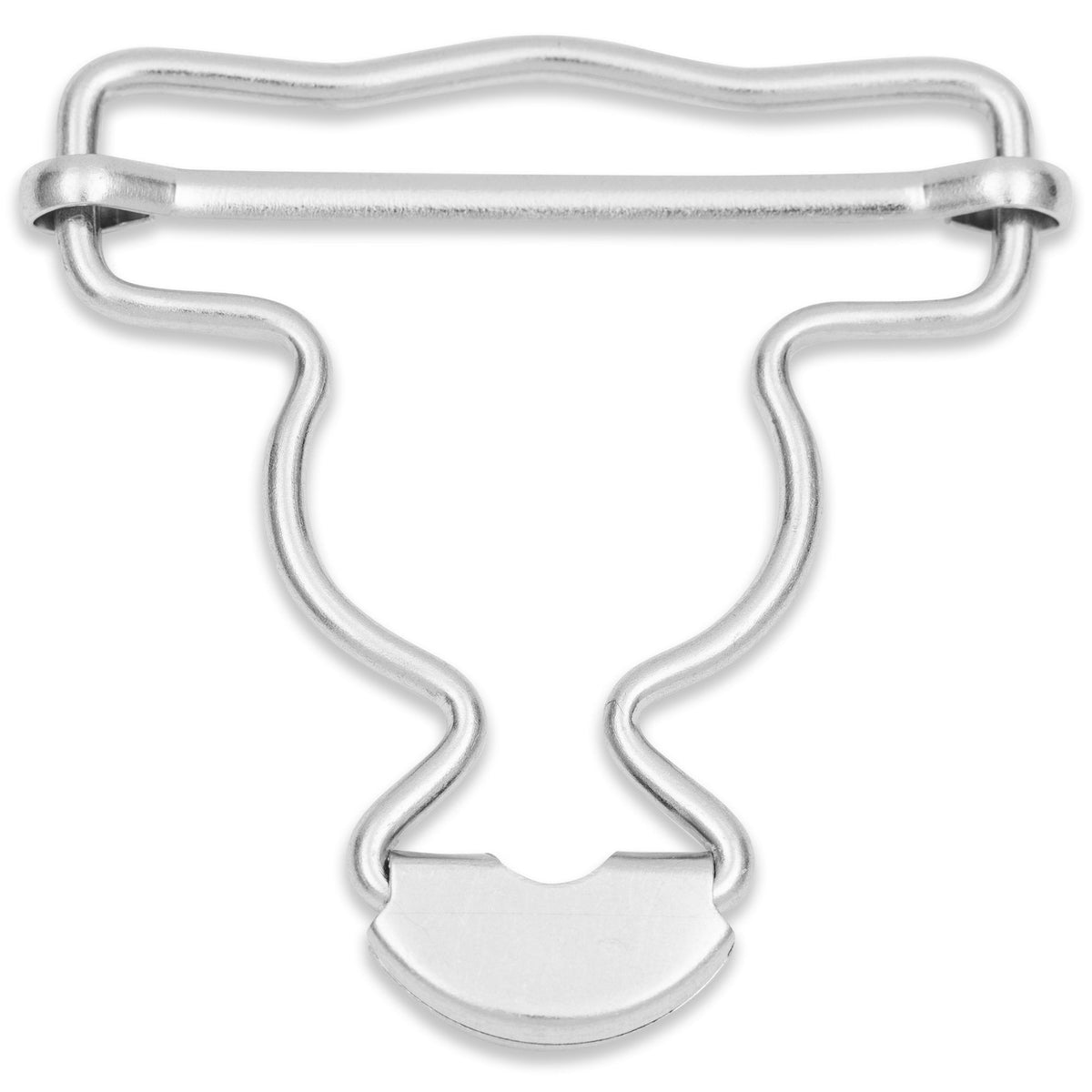 Prym Dungarees Buckles Brass 40mm in Silver Colour - 416435