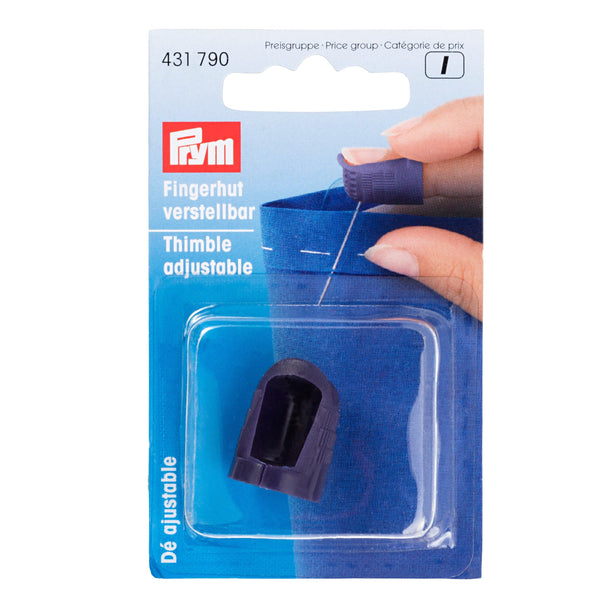 Prym Adjustable Thimble: Perfect Fit for Every Sewing Project - 431790
