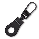 Prym Fashion Zipper Pullers: Black Metal Eyelets for Style - 482138