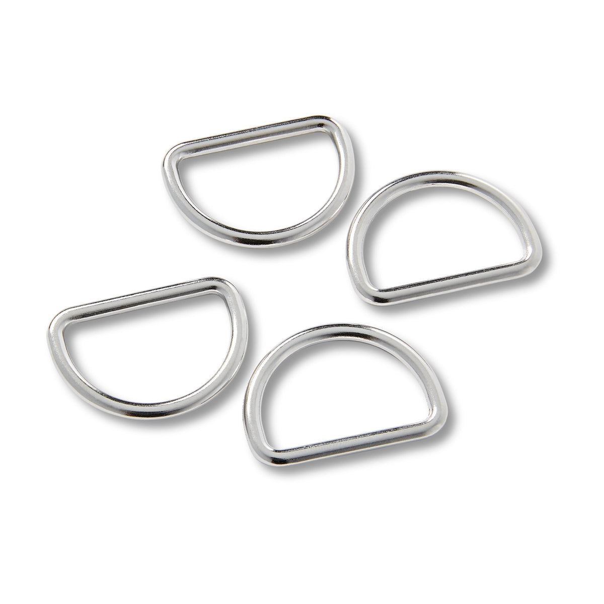 Prym D-Rings 25mm Silver Colour: Durable & Stylish Fasteners - 555225