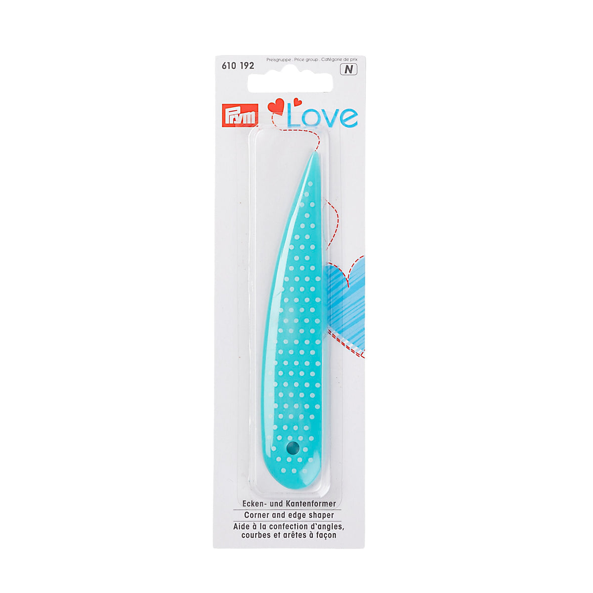 Prym Love Corner & Edge Shaper Mint: Perfect Crafting Tool - 610192
