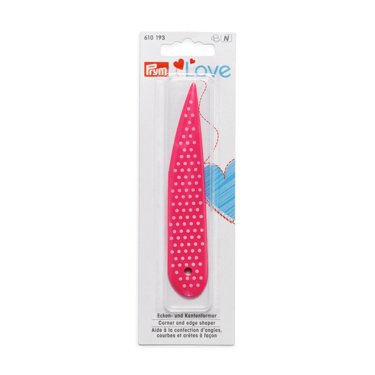 Prym Love Corner & Edge Shaper Pink: Perfect Crafting Tool - 610193