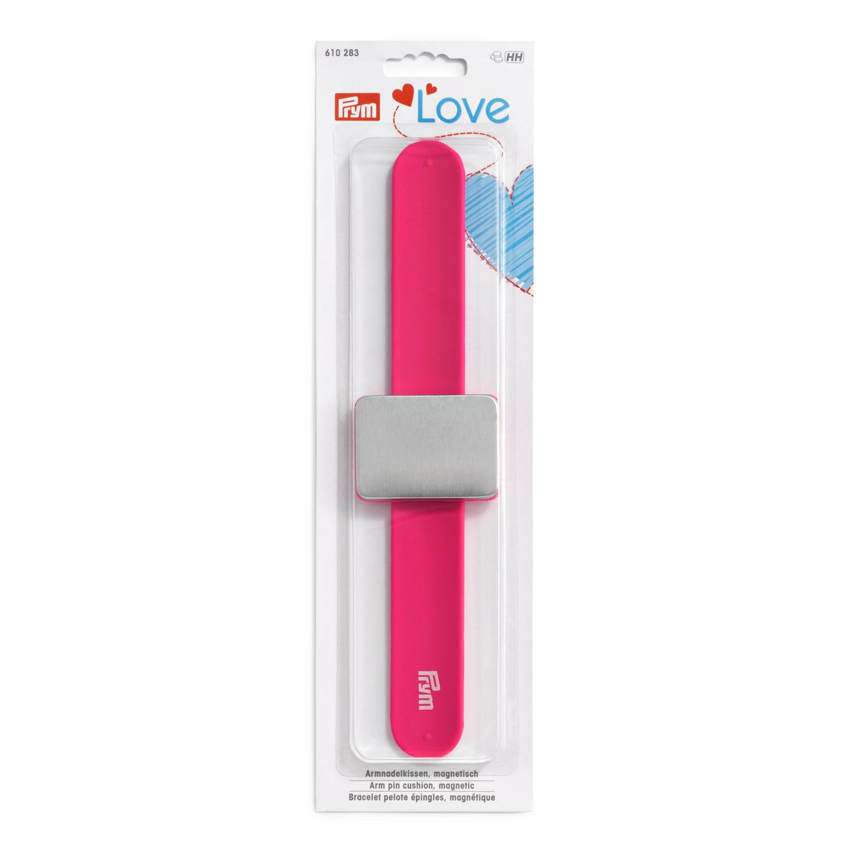 Prym Magnetic Pink Arm Pin Cushion - 610283