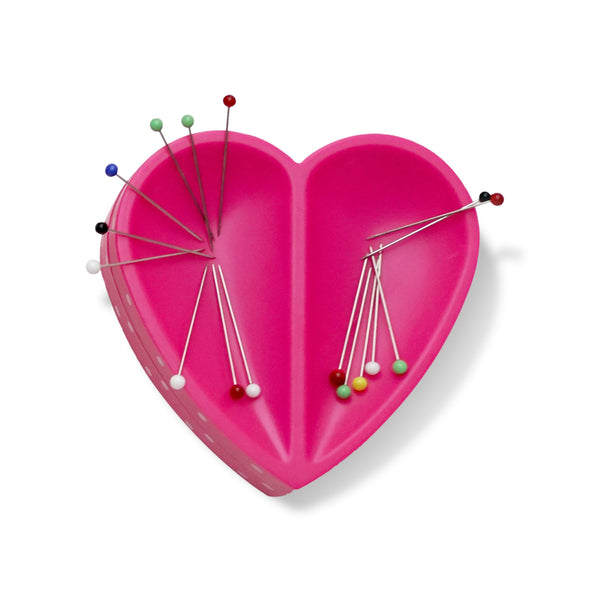 Prym Magnetic Pin Cushion Heart - Essential Sewing Accessory - 610284