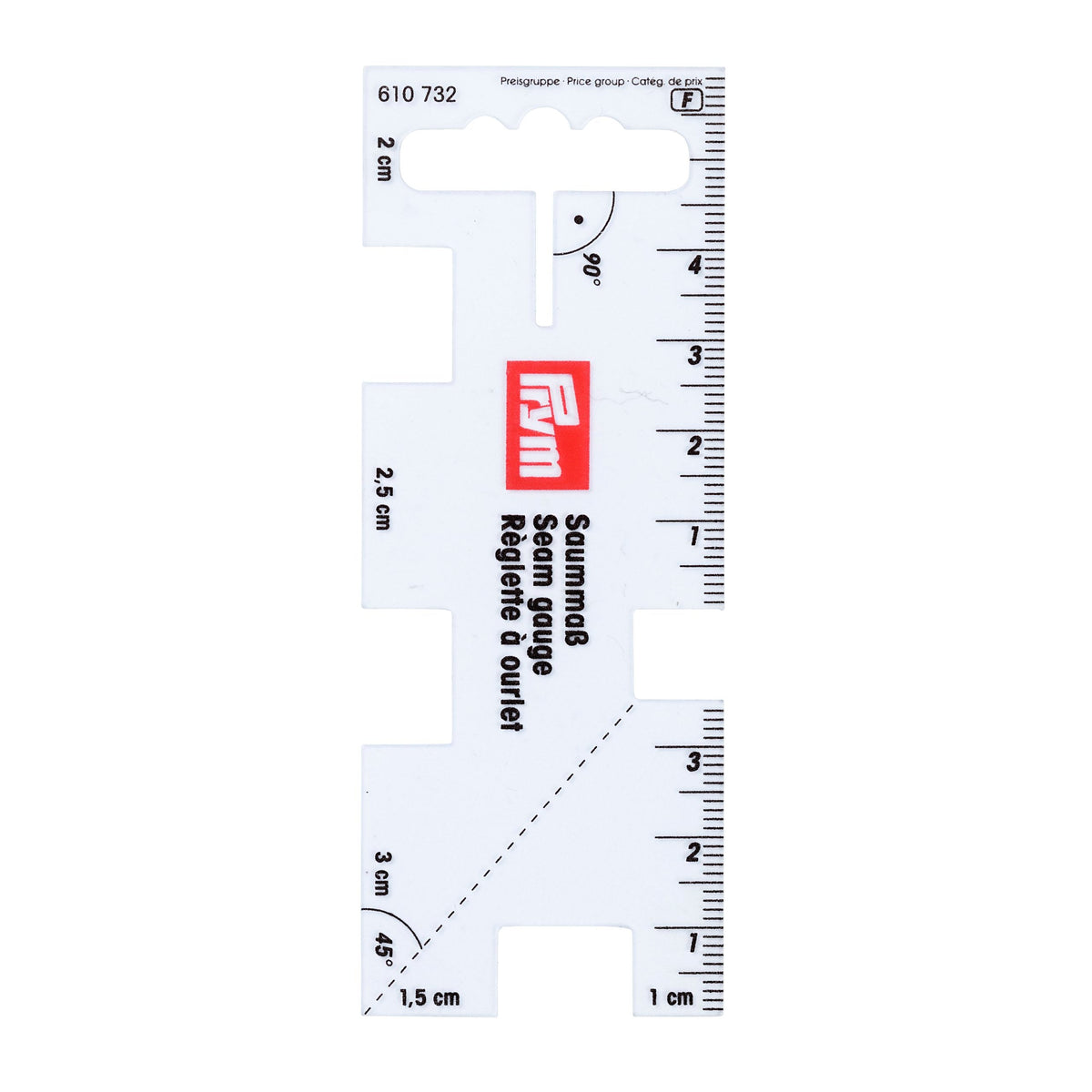 Prym Seam Gauge: Precision Tool for Accurate Measurements - 610732