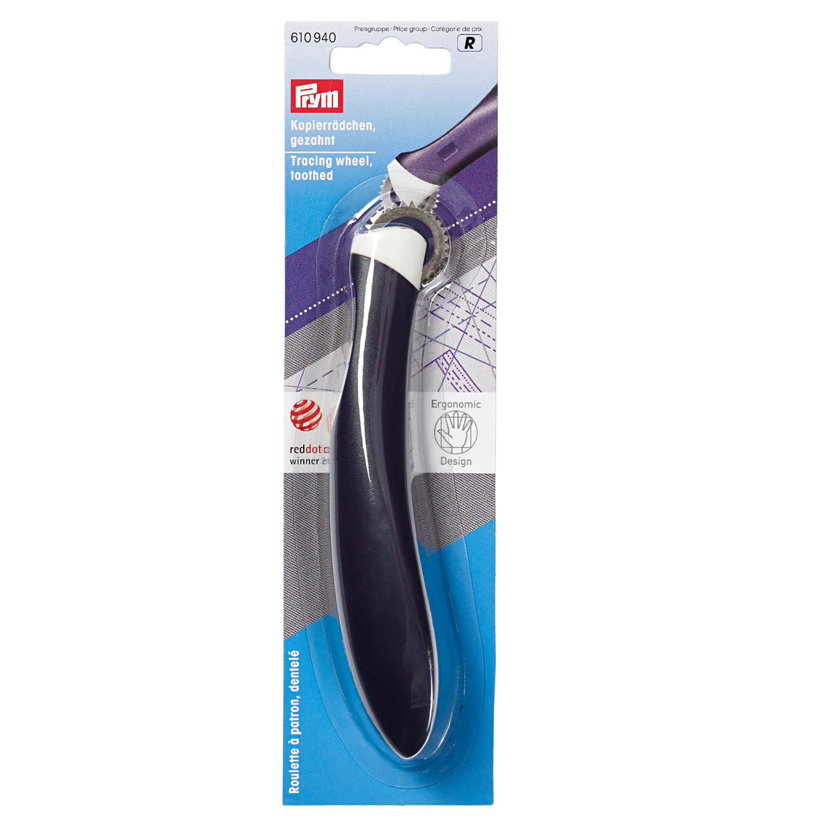 Prym Toothed Ergonomic Tracing Wheel - 610940