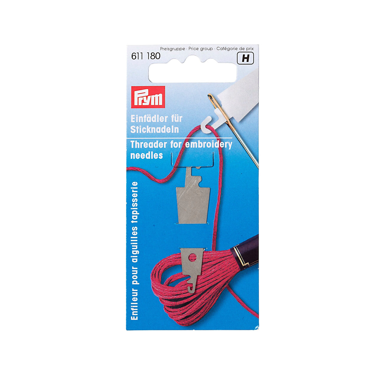 Prym Threader: Essential Tool for Embroidery Needlework - 611180