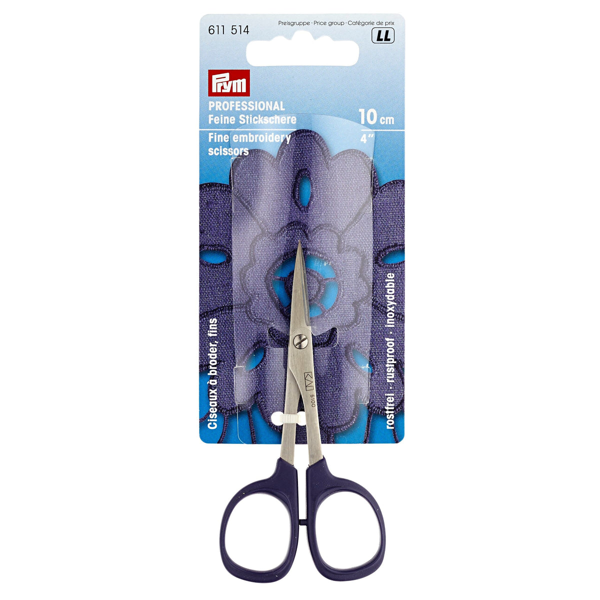 Prym Fine Needlecraft Scissors 10cm/4'' - 611514