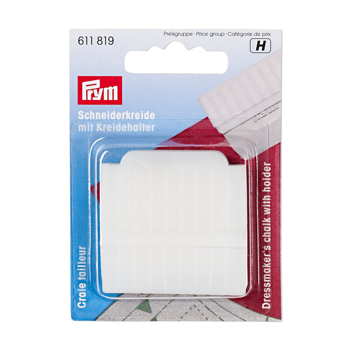 Prym Dressmaker's Chalks with Holder for Precise Marking - 611819
