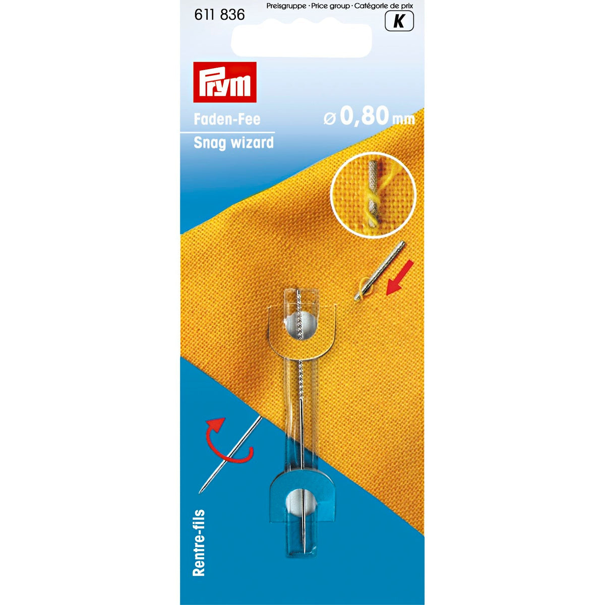 Prym Snag Wizard Extra Fine: Perfect for Delicate Fabrics - 611836
