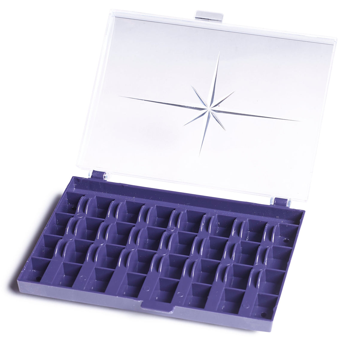 Prym Bobbin Box: Organise 32 Bobbins in Style, 3x13x16 cm - 611980