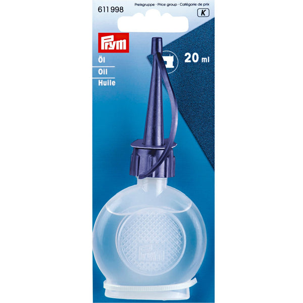 Prym White Oil: Essential Sewing Machine Care with Spray Nozzle - 611998