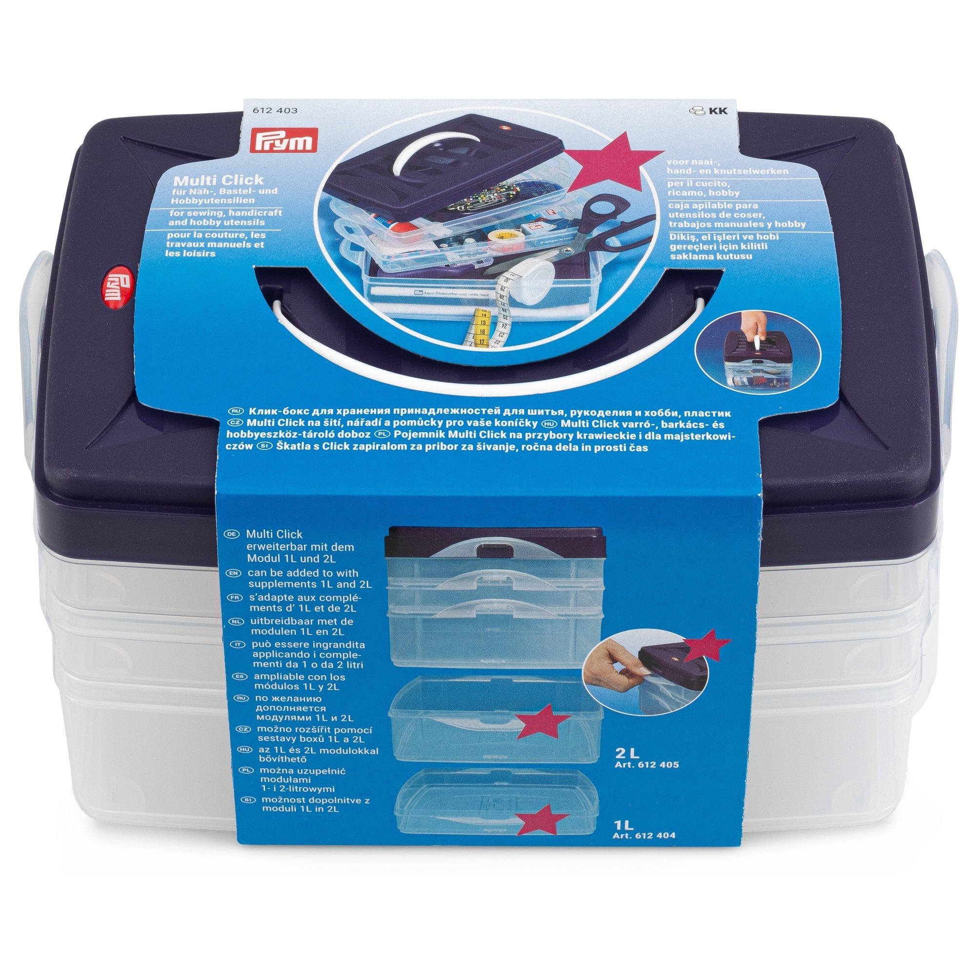 Prym Click Box: Innovative Storage Solution for Craft Enthusiasts - 61 ...