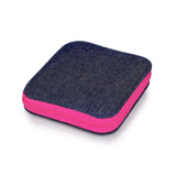 Prym Sewing Kit: Denim Zip Fastener in Pink for Crafting - 651242