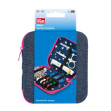 Prym Sewing Kit: Denim Zip Fastener in Pink for Crafting - 651242