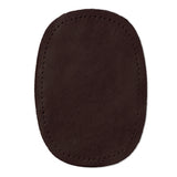 Prym Nappa Leather Patches for Sewing - Dark Brown 10x14 cm - 929272